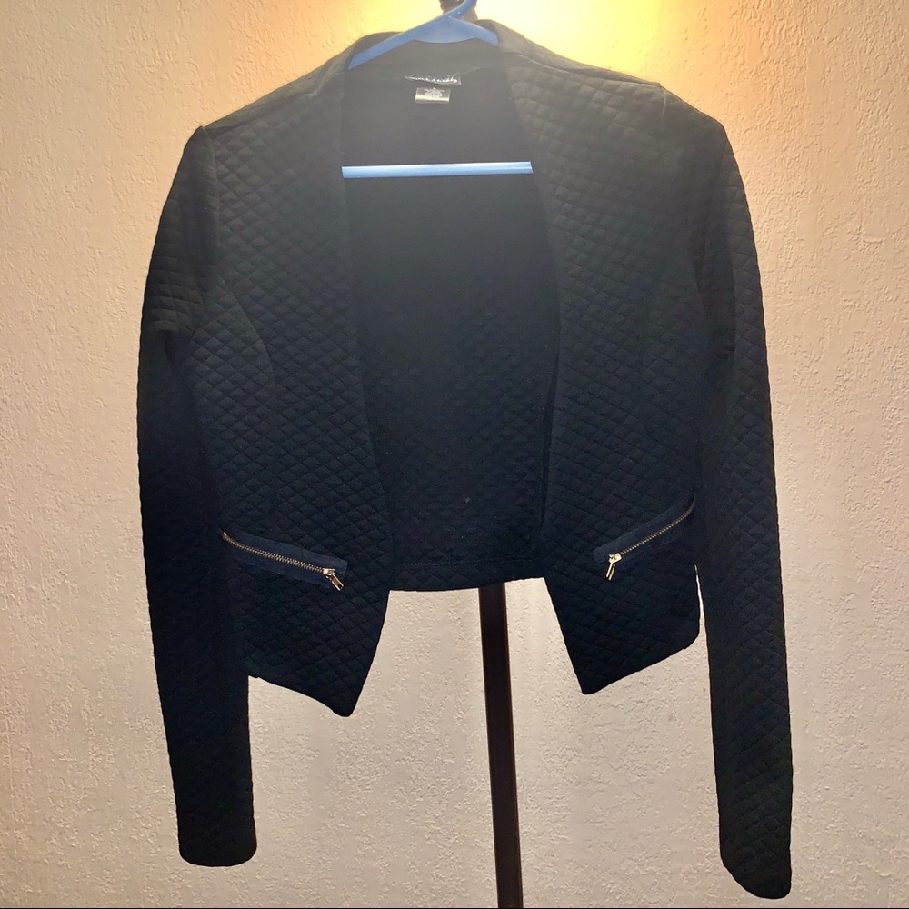 Black Mini Blazer
